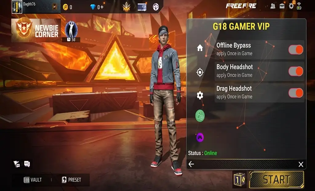 G18 Gamer Panel APK v1.4.11 for Free Fire – Features & Safety 1