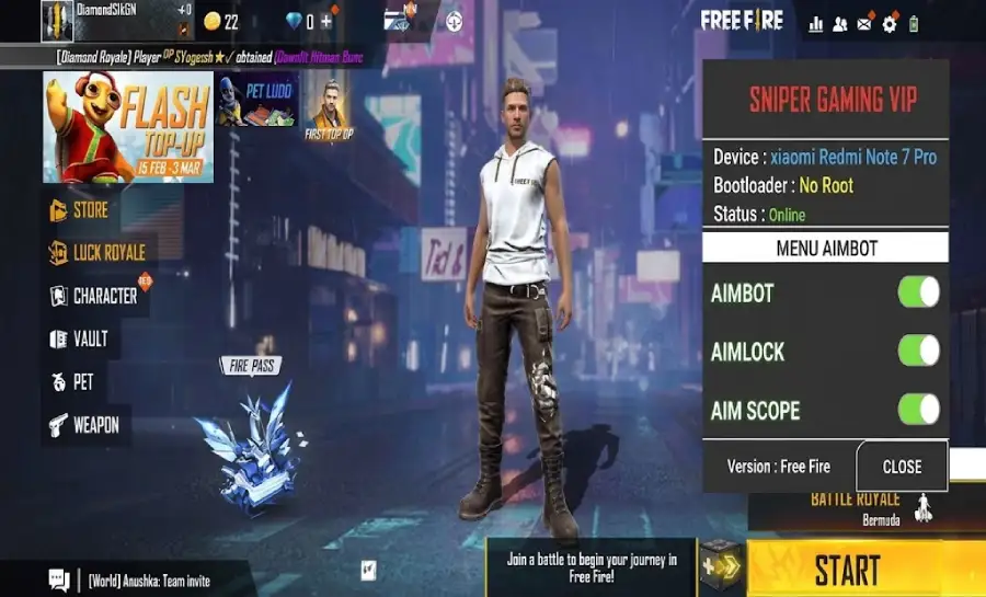 Sniper Gaming Injector APK v2.66.2 Latest Download 2026 1
