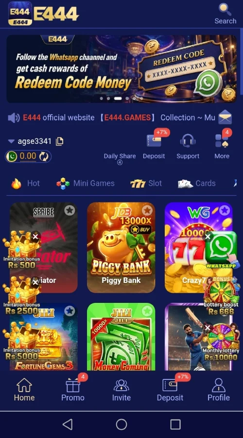 E444 Game Download APK | New Real Earning APP In 2026 1