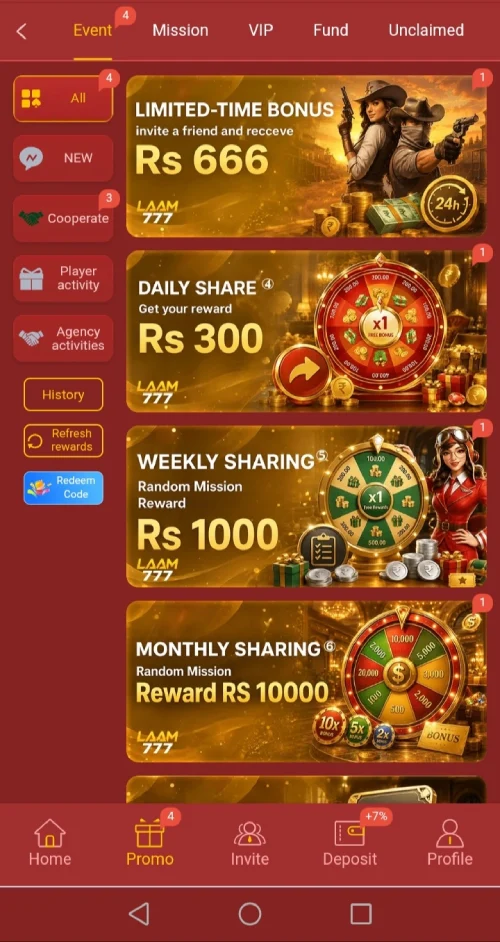 LAAM777 Game APK 2026 – New Real Earning APP In Pakistan 2