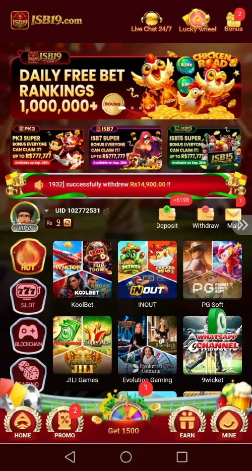 ISB19 Game APK: Explore Slots, Cards, Rewards and More 1