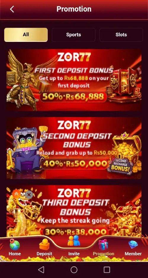 ZOR77 Game APK Download 2026 – Online Gaming & Rewards 4