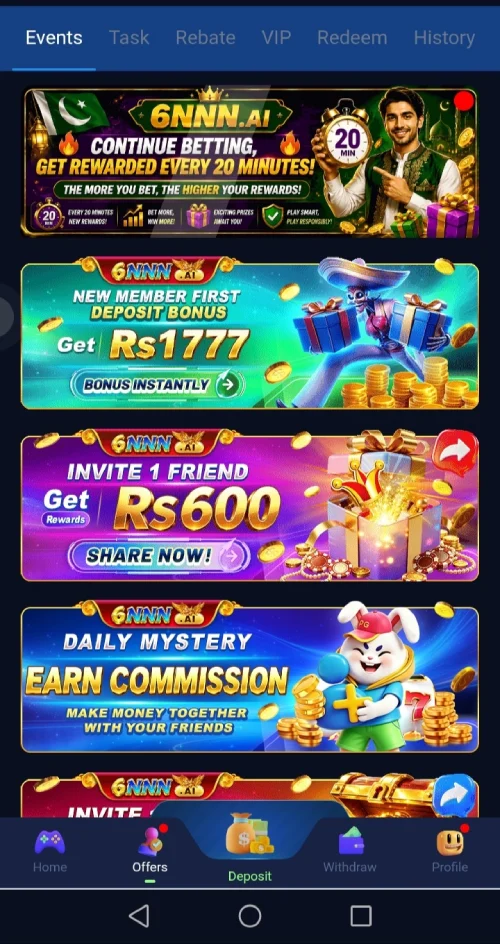 6NN Game Pakistan – Explore Games, Bonuses & Cash Rewards 2