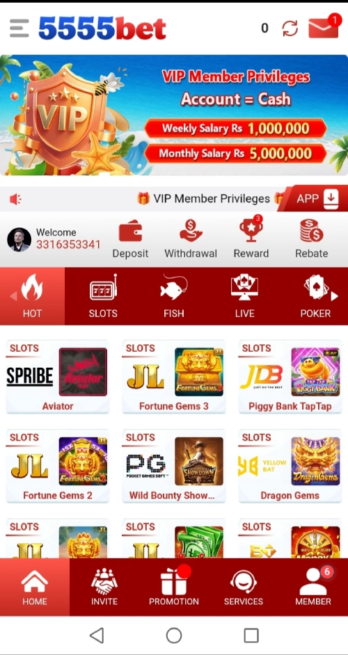 5555BET Game APK 2026 – Features, Login & Earning Guide 1