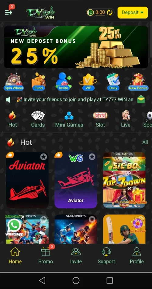 TY777 Game APK – Best Online Casino & Rewards Platform 1