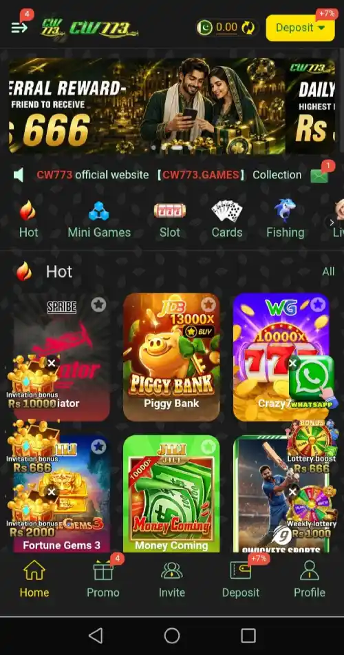 CW773 Game APK – NEW TOP Earning Game In Pakistan 1