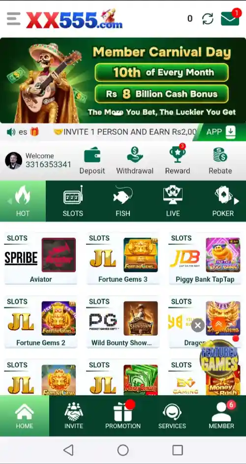 XX555 Game APK Download – Real Earning APP In Pakistan 2