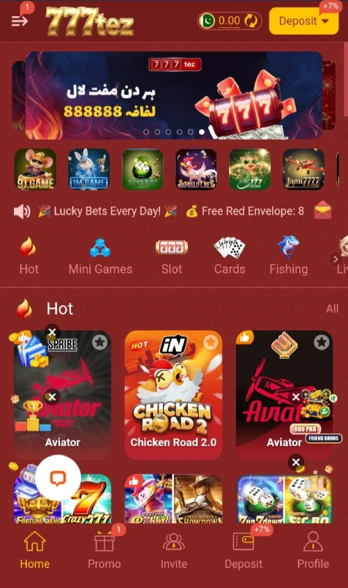 777Tez Game APK 2026 – Download the New Android App 2