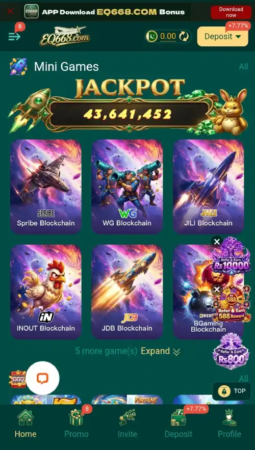 EQ668 Game APK 2026 – Download, Features, Games & Rewards 3