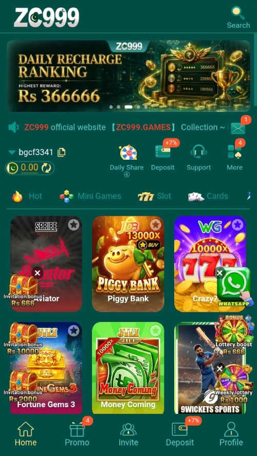 ZC999 Game – Pakistan’s Most Trusted Real Cash Earning App 1