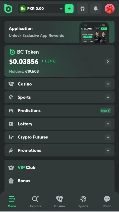 BC Game APK for Android – Safe Crypto Gaming App 4