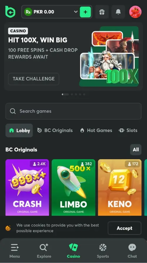 BC Game APK for Android – Safe Crypto Gaming App 2