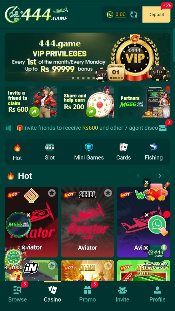 C444 Game: Android Access, Games, Payments & Account Guide 1