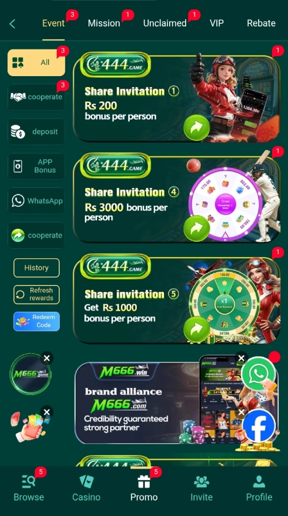 C444 Game: Android Access, Games, Payments & Account Guide 3