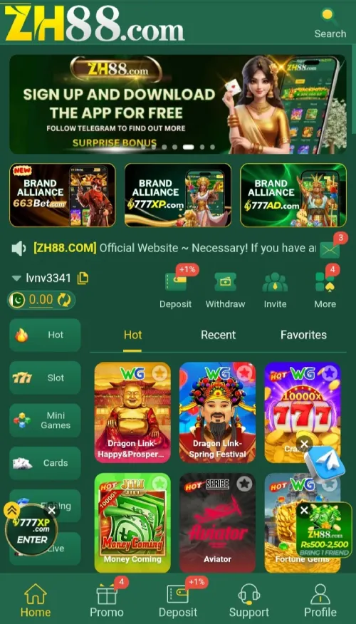 ZH88 Game APK Download, Features, Games & Complete Guide 1