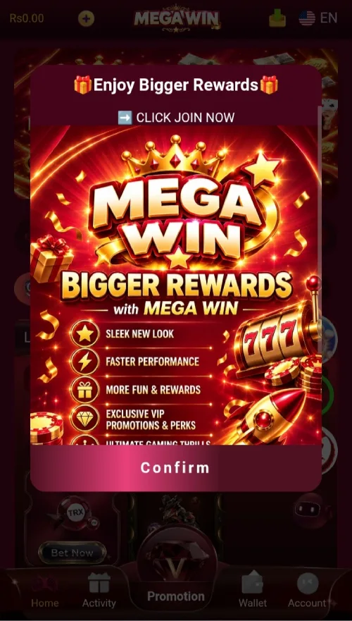 MEGAWIN Game – Features, Earning , Download and User Guide 1