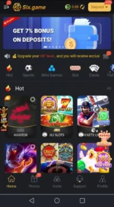 Six Game APK Download – Real Earning In Pakistan APP 2026 2