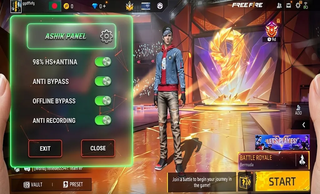 ASHIKFF PANEL APK DWONLOAD