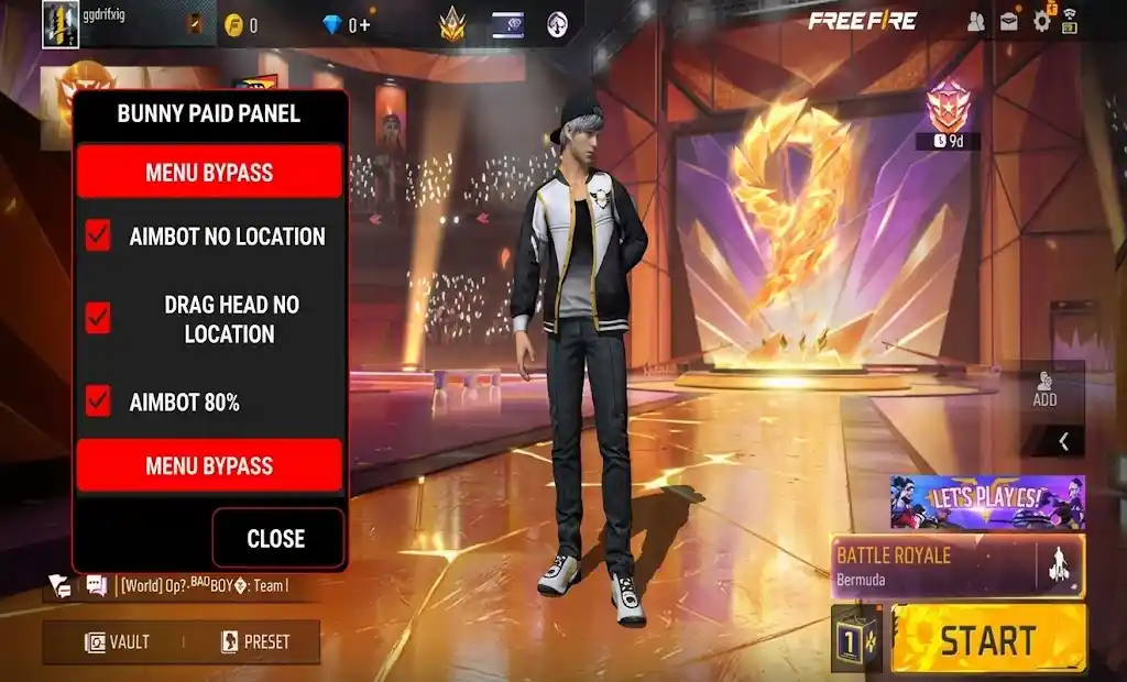 Bunny FF Panel APK